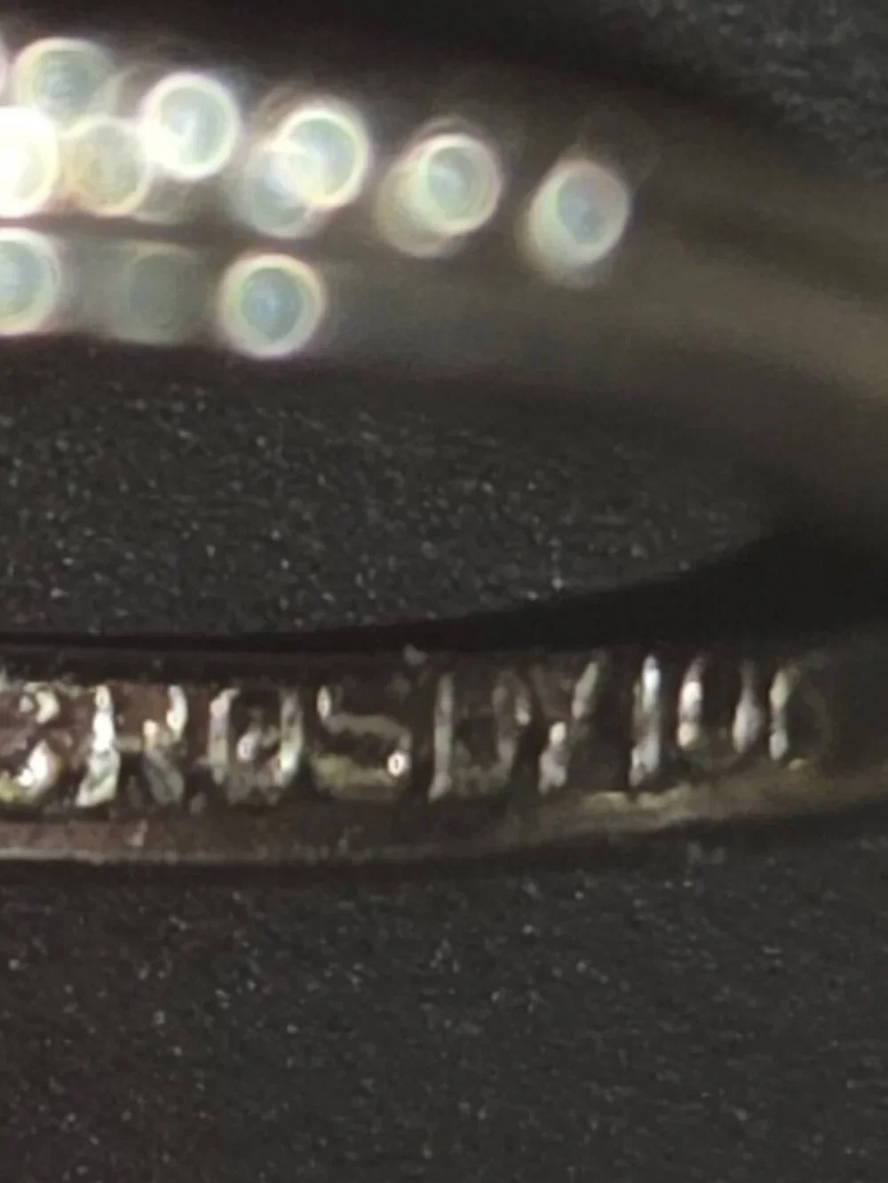 Vintage Crosby 10K White Gold Cultured Pearl Ring - Size 5 - Picture 11 of 11